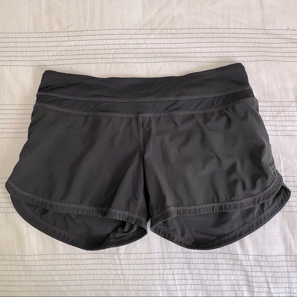 Lululemon Athletic Shorts, adjustable waist, back pocket, size 6 - Picture 1 of 7